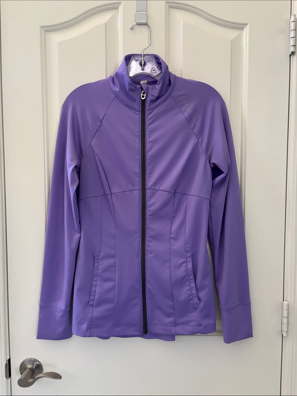 Under Armour Purple Full Zip Jacket Size Small